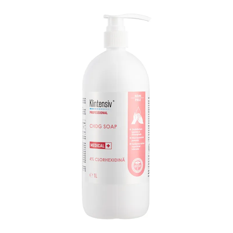 CHDG Soap 4%, sapun igienic și chirurgical Klintensiv 1 L [1]