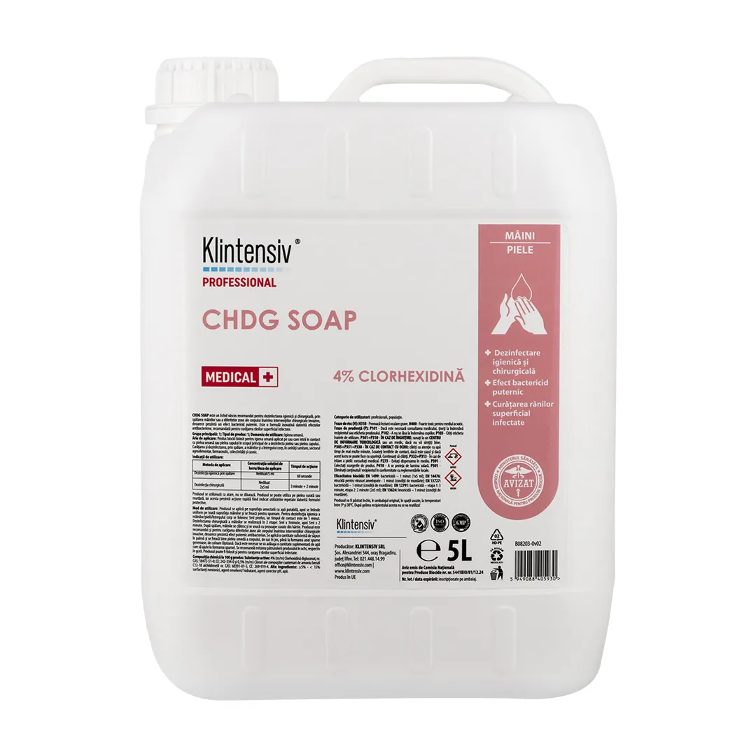 CHDG Soap 4%, sapun igienic și chirurgical Klintensiv 5 L [1]