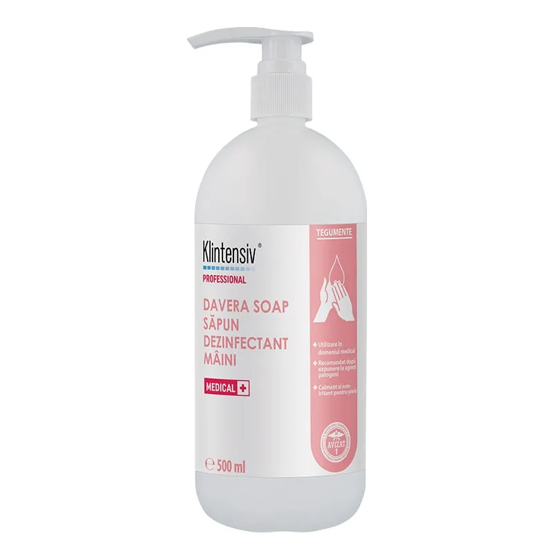 CHDG Soap 4%, sapun igienic și chirurgical, 500 ml - Klintensiv [1]