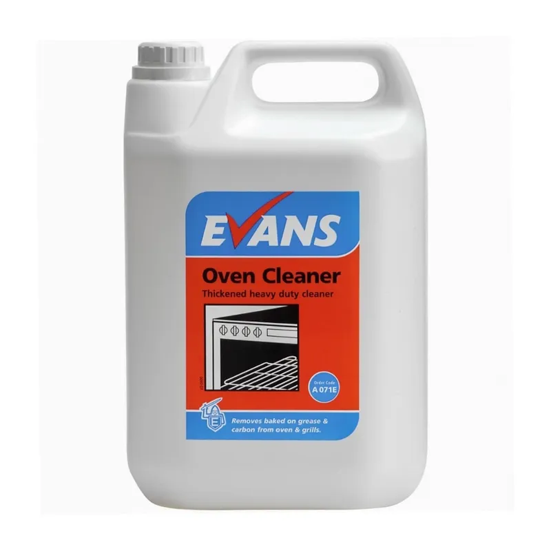 Detergent degresant pentru cuptoare, plite si friteuze Evans Oven Cleaner 5 L [1]
