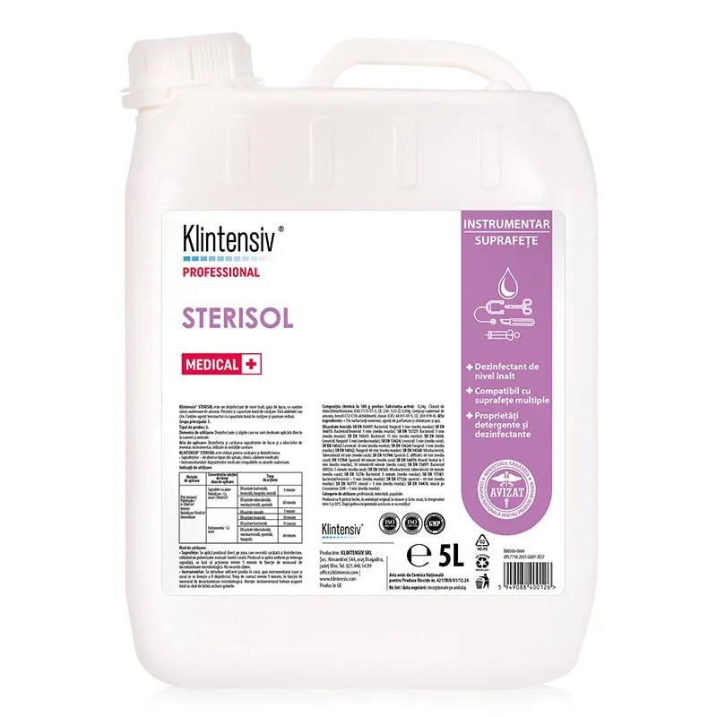 Dezinfectant de nivel inalt RTU, 5 L, Sterisol [1]