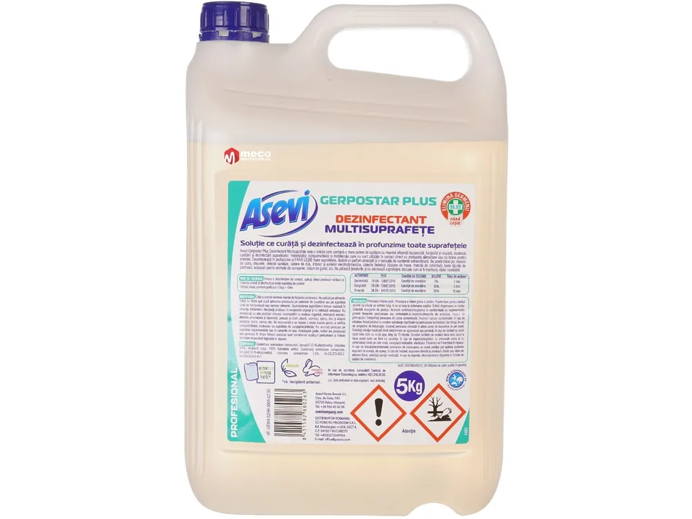 Dezinfectant multisuprafete 5L ASEVI Gerpostar [1]