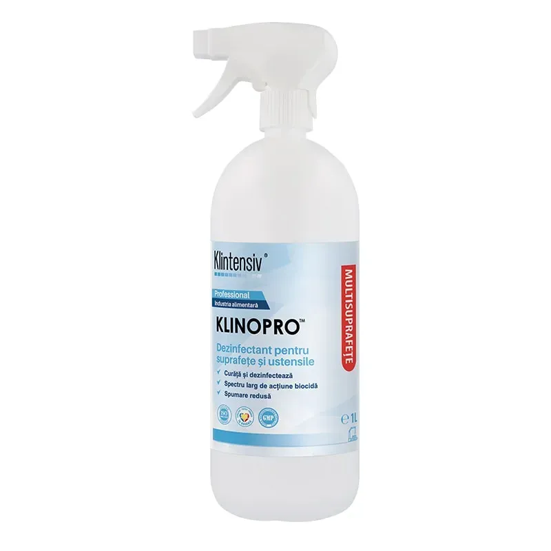 Dezinfectant pentru suprafete si ustensile, 1 L, Klinopro [1]