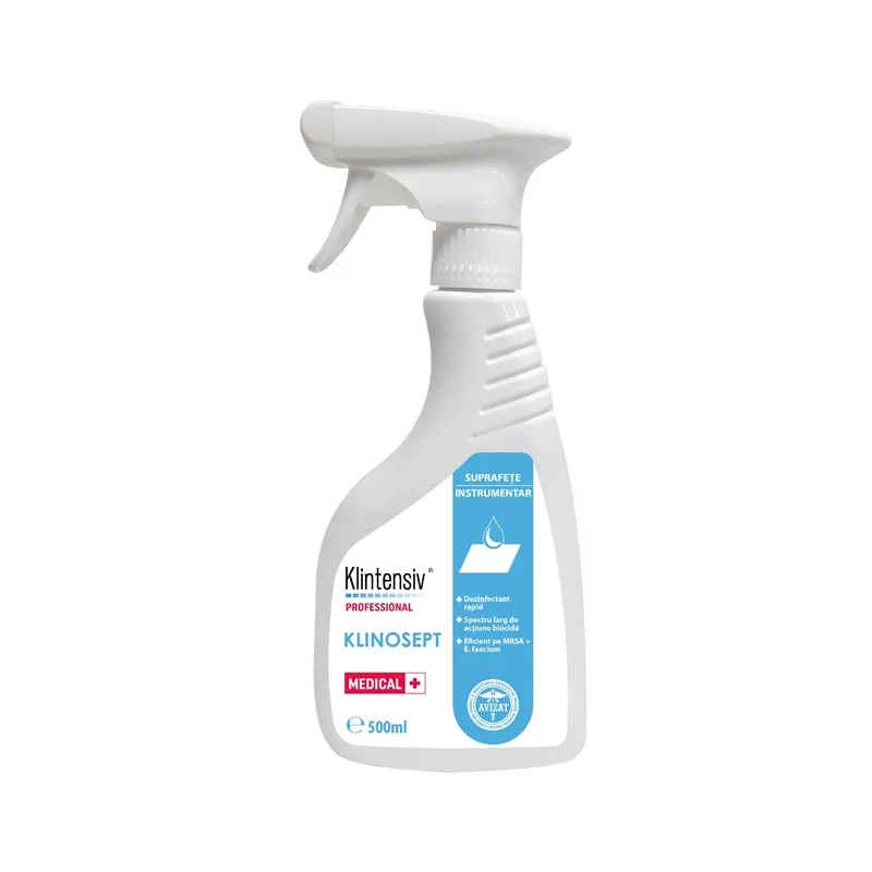 Dezinfectant rapid pentru suprafete RTU - pe baza de alcool, 500 ml, Klinosept [1]
