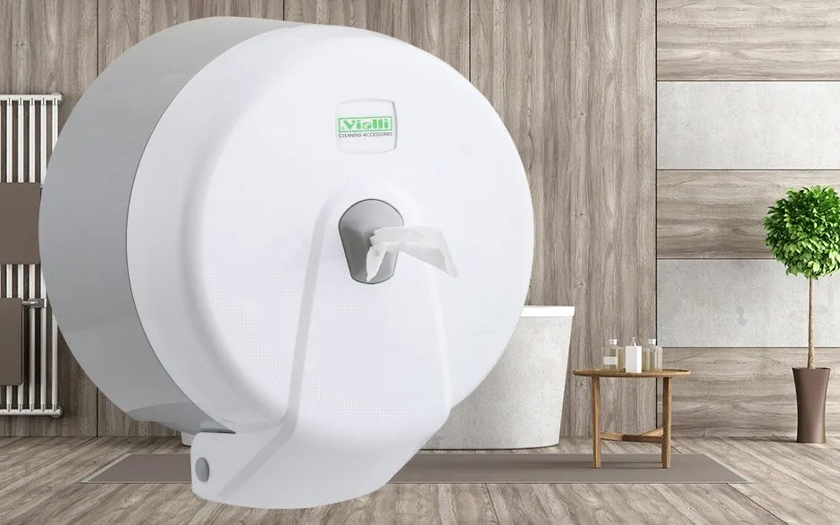 Dispenser hartie igienica minipoint alb- Vialli [1]