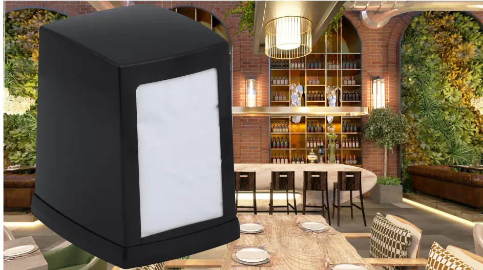 Dispenser servetele masa negru - Vialli [1]