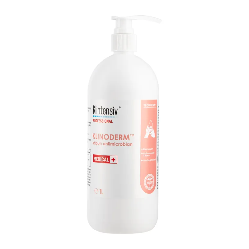 Sapun lichid antimicrobian fara parfum Klinoderm 1L [1]