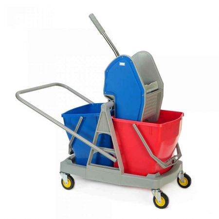 Carucioare curatenie - Carucior curatenie cu storcator Duo (2x25 litri)