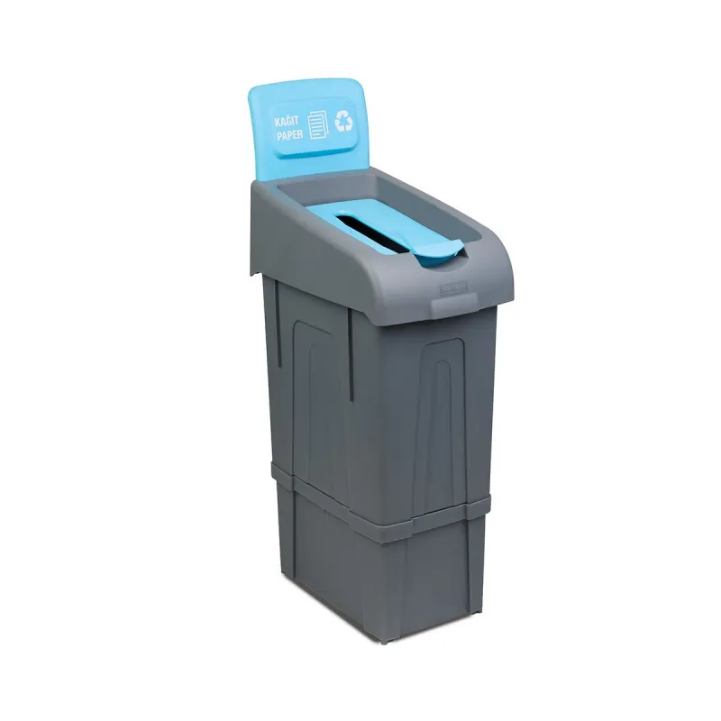 Cosuri gunoi - Cos gunoi colectare selectiva plastic ABS, 80 L
