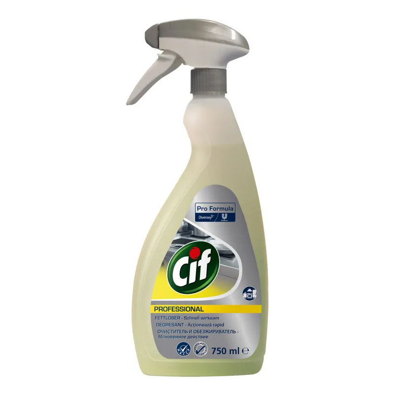 Detergenti - Degresant puternic pentru grasimi, Cif Pro Formula 750ml