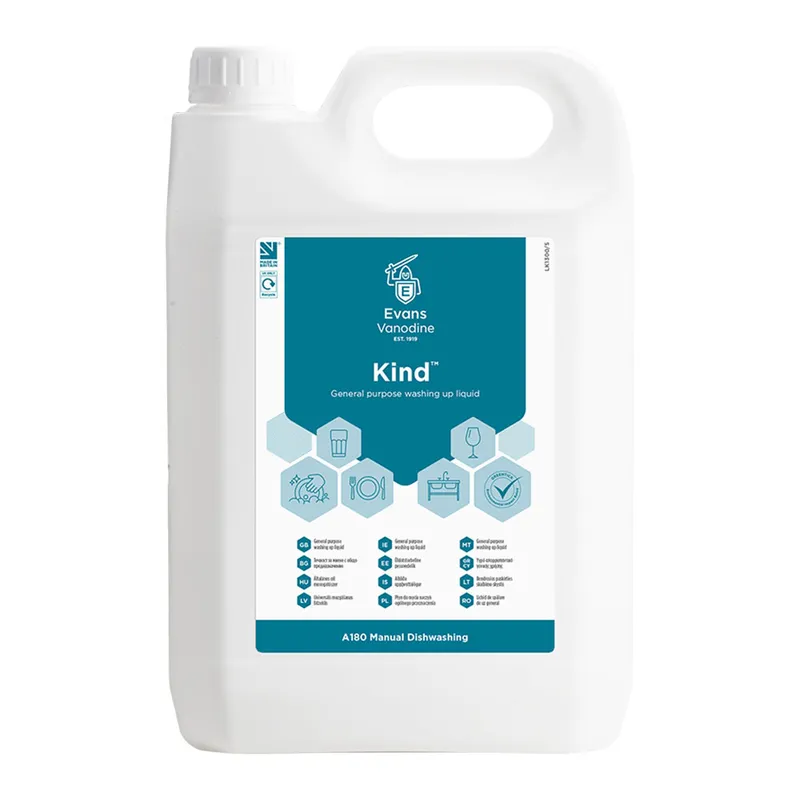 Detergenti - Detergent cu dilutie pentru spalat vase manual Evans Kind 5 L