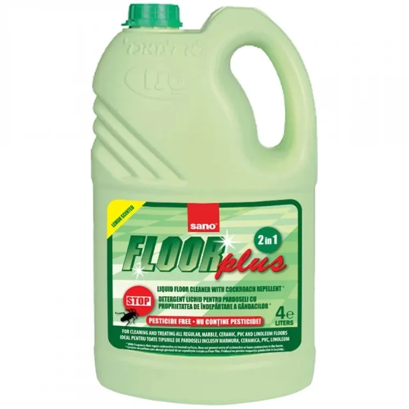 Detergenti - Detergent pardoseli SANO Floor Plus 4L