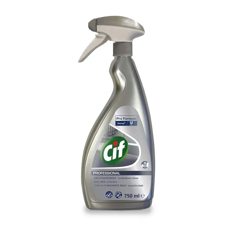 Detergenti - Detergent profesional otel inox, Cif Pro Formula 750 ml