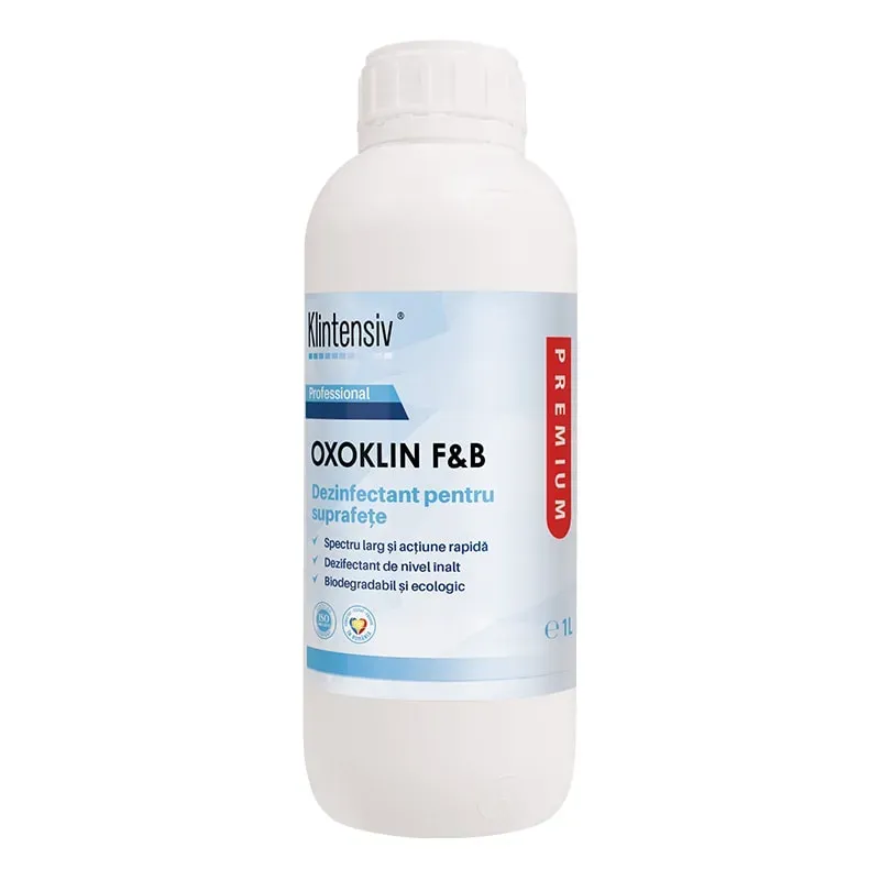 Dezinfectanti suprafete - Dezinfectant profesional pentru suprafete Oxoklin F&B, 1L