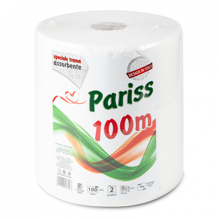 Rola prosop - Rola hartie prosop Pariss, 2 straturi, 100 m