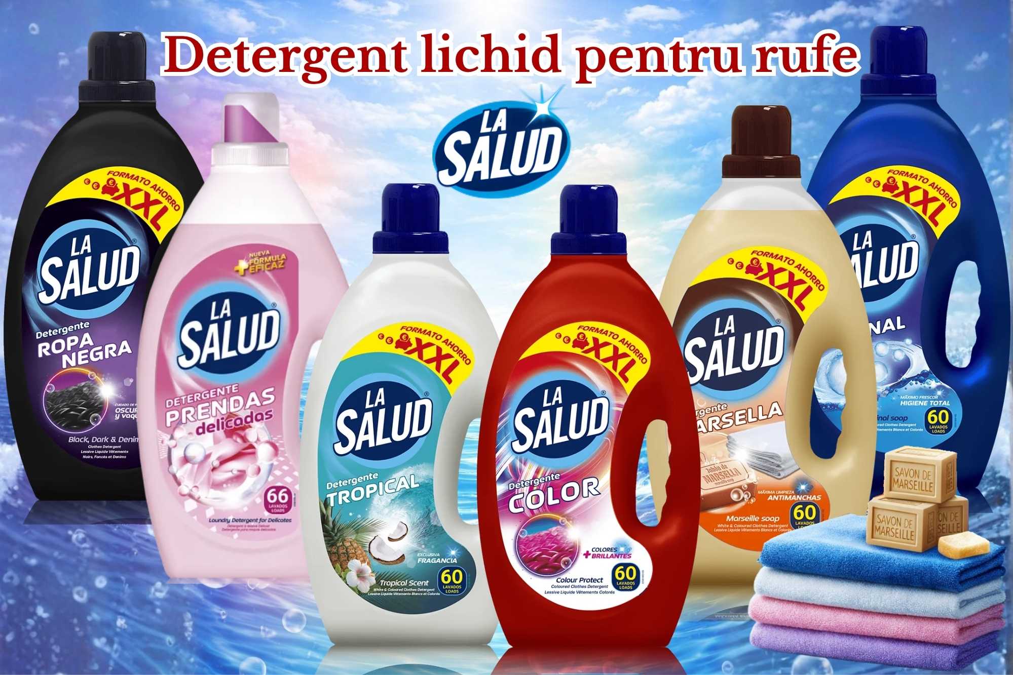 Detergent lichid pentru rufe, La Salud