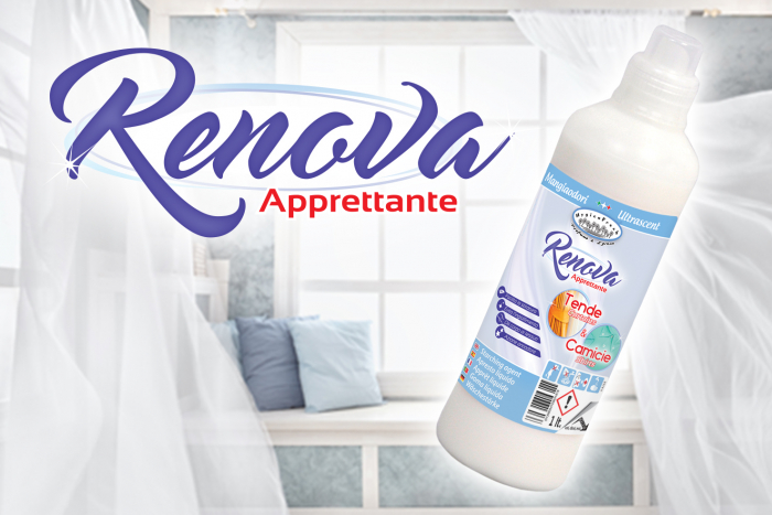 Agent de aminodare antimiros calcare usoara perdele Renova 1l [2]
