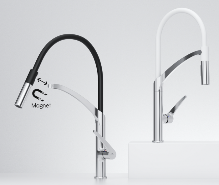 Baterie pentru bucătărie, serie ULTIMA 50, design premium exclusivist, Rubineta [2]