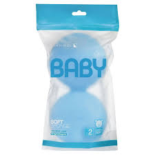 Burete de baie tip pt. piele sensibila  Baby Soft  Set 2buc [2]