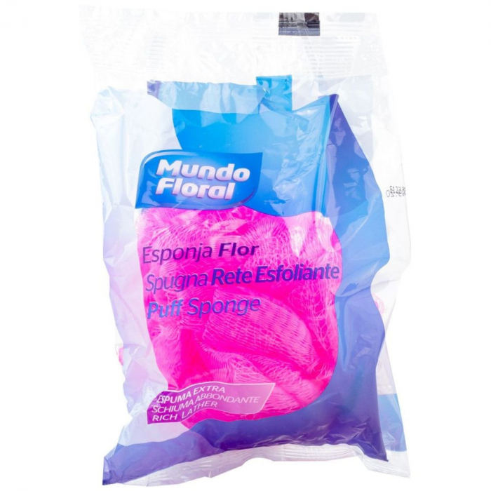 Burete pentru baie din plasa .exfoliere si masaj,Puff [2]