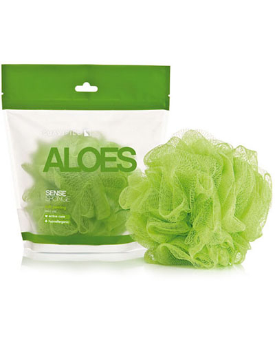 Burete plasa verde pentru baie Aloe [2]