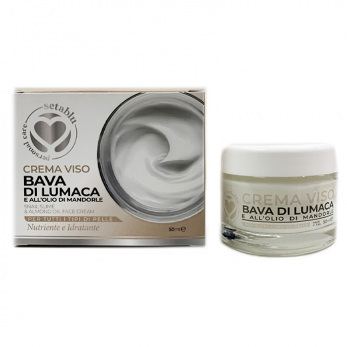 Crema de fata Antirid, Reparatoare cu Extract de Melc si Ulei de Migdale, 50 ml [2]