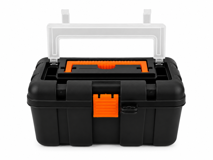 Cutie pentru scule ANTARES 4, 24x15x11 cm, plastic, tava detasabila, Uniconfort [2]