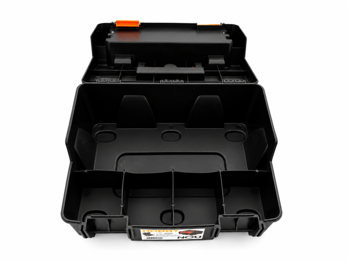 Cutie pentru scule HOBBY, 38x30x16 cm, plastic, cu mini organizator detasabil, Uniconfort [4]