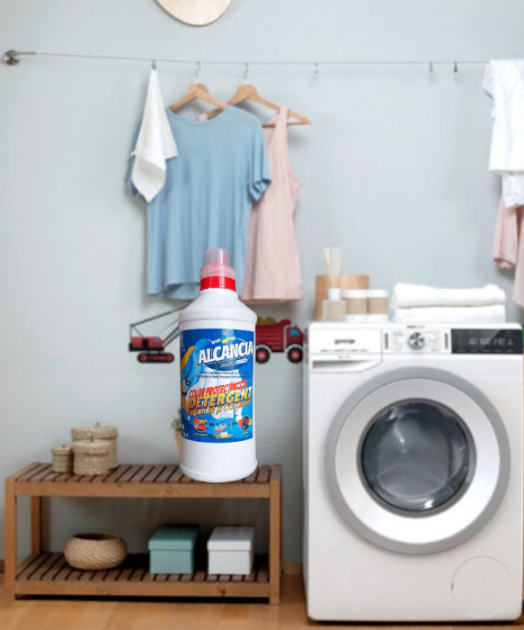 Detergent lichid de rufe albe si colorate, 30 spalari, 2L [2]