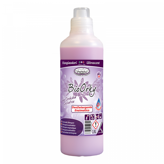 Detergent parfumat multi-enzimatic Bio Orhidee salbatica 1l, HygienFresh [1]