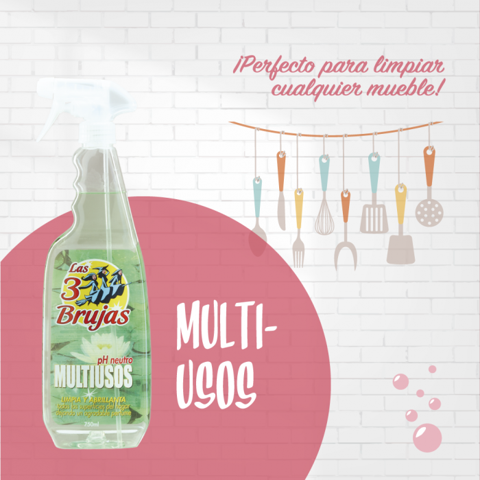 Detergent universal cu pulverizator Multiusos,750ml [4]