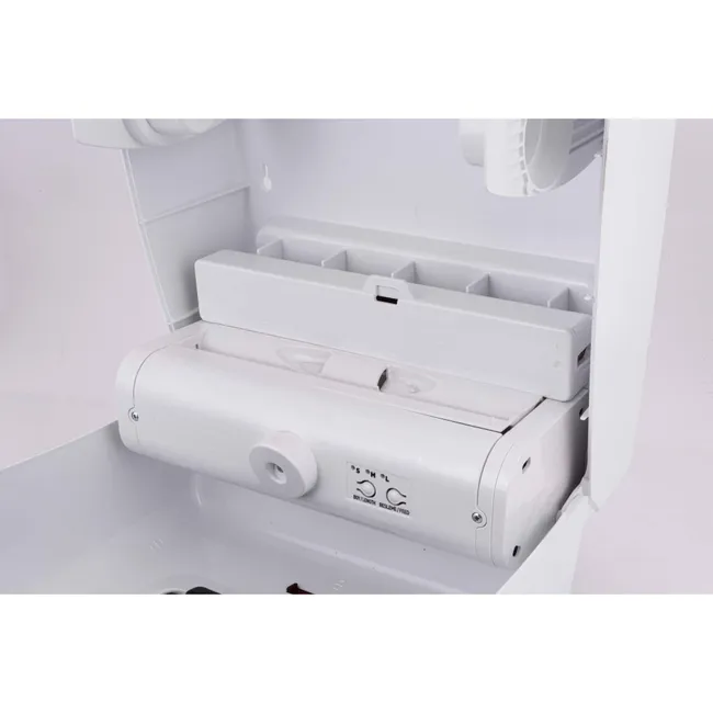 Dispenser hartie Autocut, 30.5x 34.7 x 22 cm, ABS, alb/negru [10]