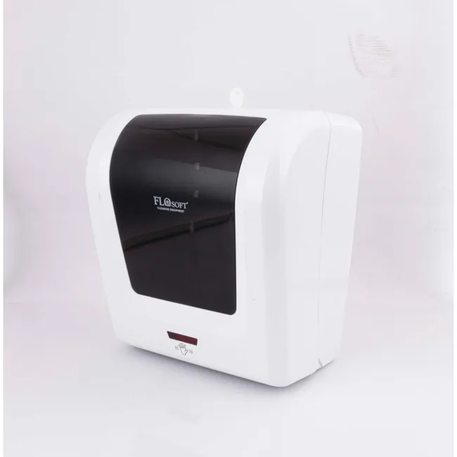Dispenser hartie Autocut, 30.5x 34.7 x 22 cm, ABS, alb/negru [5]