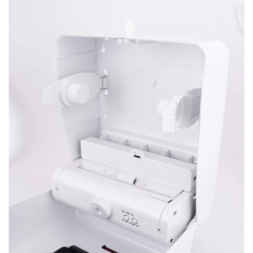 Dispenser hartie Autocut,ABS ,alb/negru, cu senzor F047 [7]