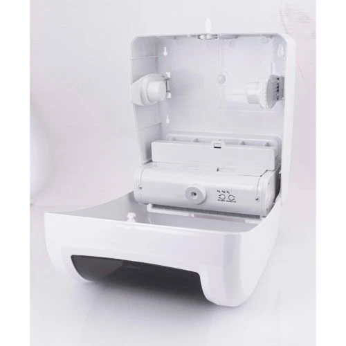 Dispenser hartie Autocut,ABS ,alb/negru, cu senzor F047 [6]