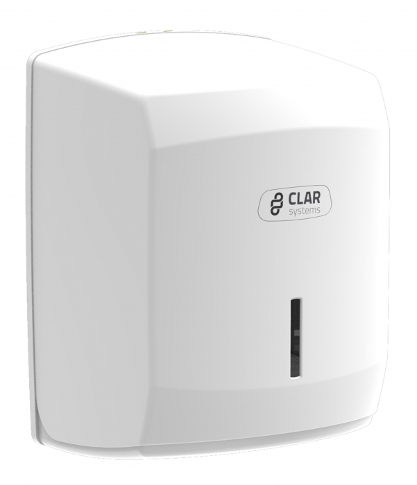 Dispenser hartie igienica cu derulare centrala ,alb/crom [2]