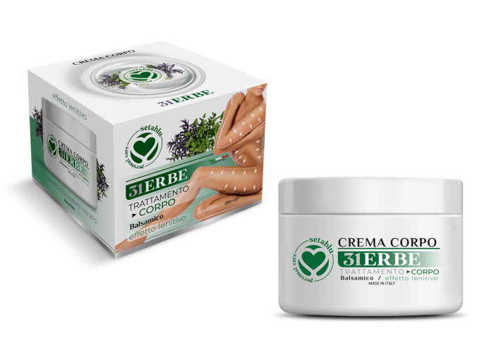 Crema tratament pentru corp, efect calmant, 31 IERBURI, 250 ml, Setablu [2]