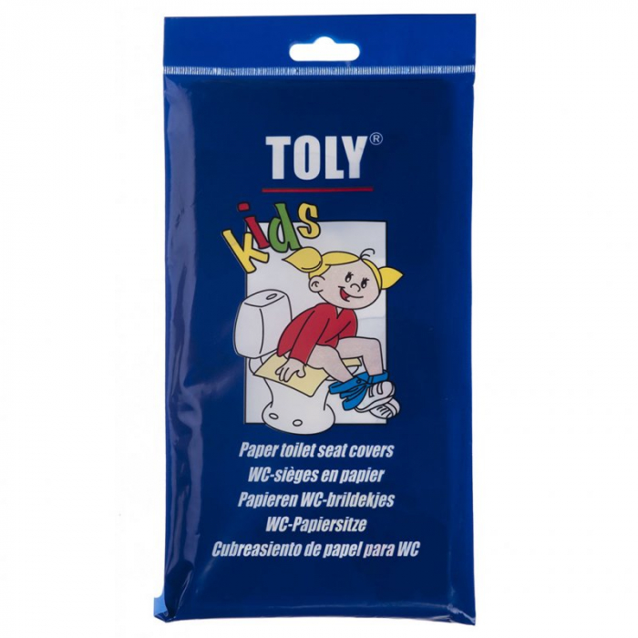 Folii protectoare toaleta pentru copii Toly 10 bucati/set [2]