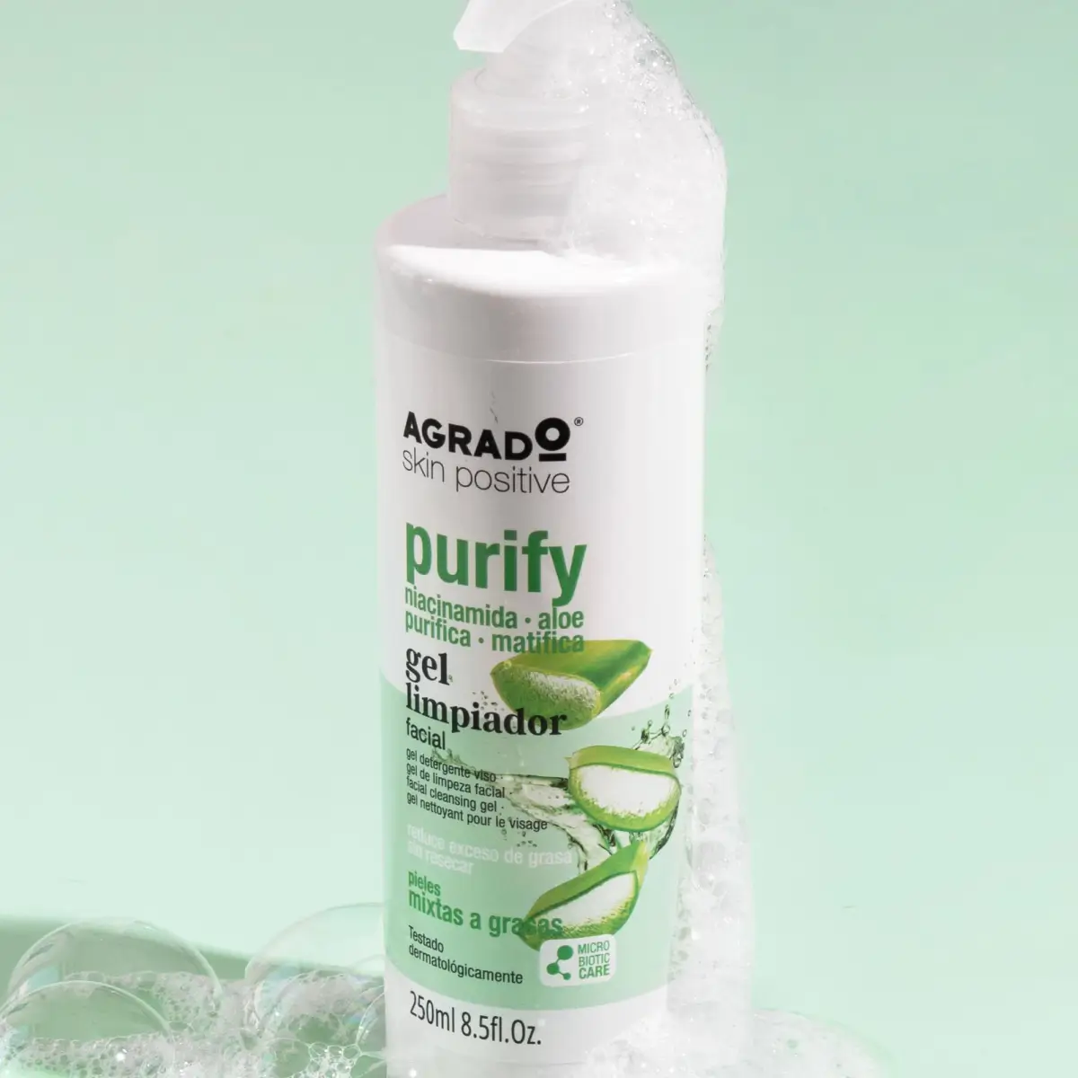 Gel de curățare facială purifiant, 250ml [2]