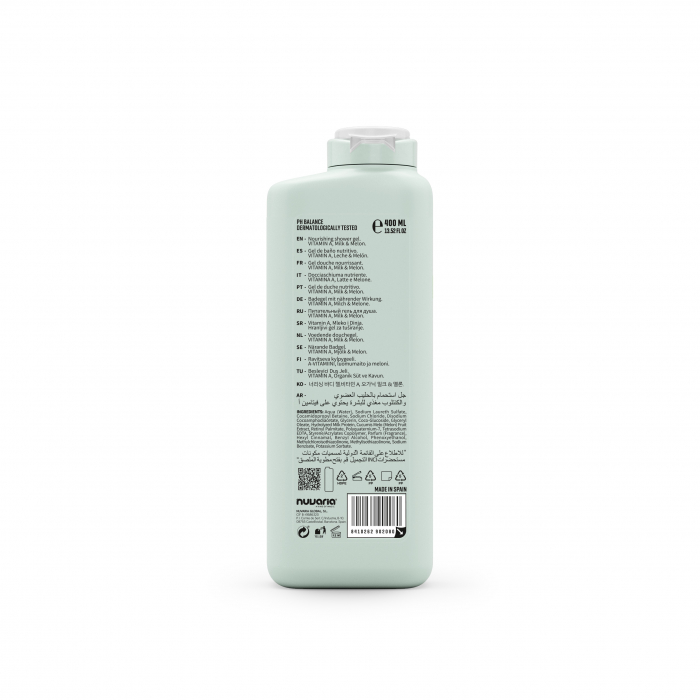 Gel de dus cu Vitamina A, lapte si pepene, 400ml [2]