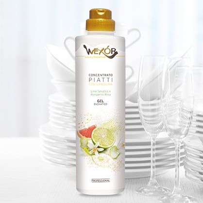 Gel enzimatic pentru vase ,cu lanolina ,lime si grepfruit 750ml [2]