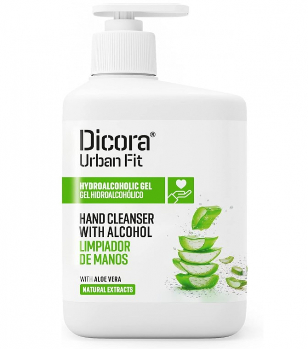 Gel hidroalcoolic pentru maini cu Aloe Vera, 500ml [1]