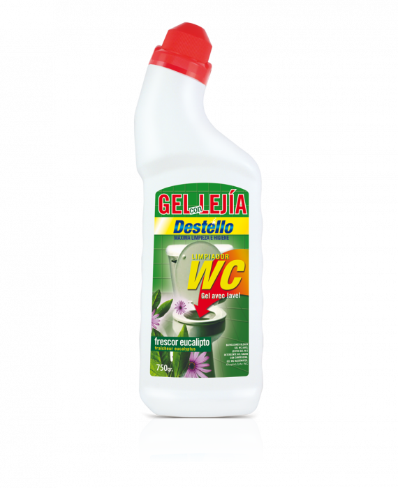 Gel igienizant pentru wc cu eucalipt 750 ml Destello [1]