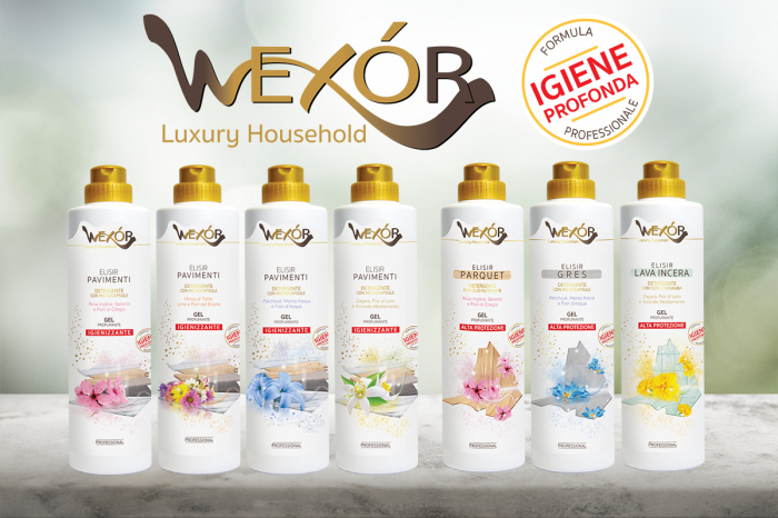 Gel pentru pardoseli igienizant si puternic parfumat, Patchouli,Menta Fresca & Fiori d’acqua 750ml [3]