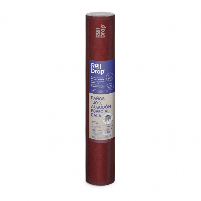 Laveta pentru sectorul profesional ,culoare Bordeaux, Roll Drap [4]