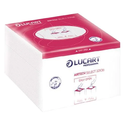 Lavete multifunctionale din airlaid,hartie aerata albe 29x34cm,32buc/pachet [2]