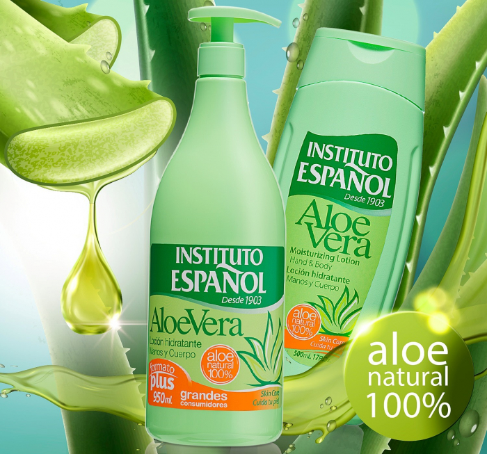 Lotiune hidratanta pentru maini si corp cu Aloe vera 950ml [8]