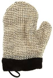 Manusa de masajBlack Men Sisal, exfolianta, pentru barbati [3]