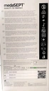 Manusi nitril nepudrate ,marimea M negre 100buc/cut [10]