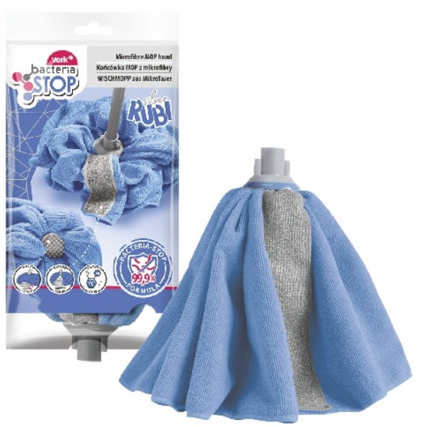 Mop microfibra tip laveta 190g,Silver Rubi,York [1]